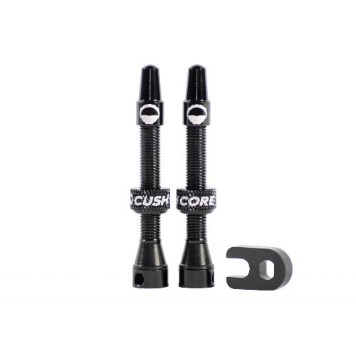 Cush Core 44mm Air Valve Set, Black
