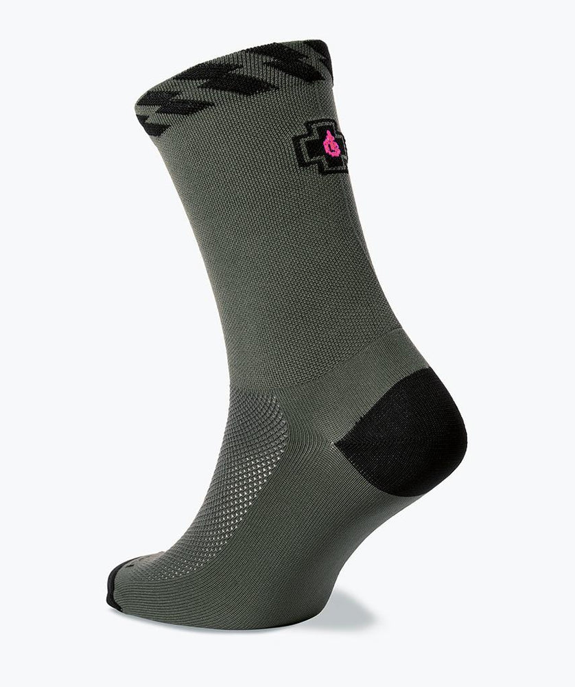 Muc-off sokken technical riders socks green 43-46