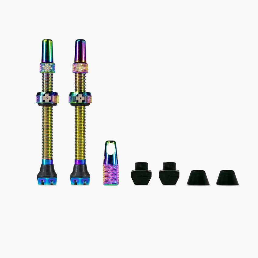 Muc-off tubeless ventiel set 44mm olie / iridescen